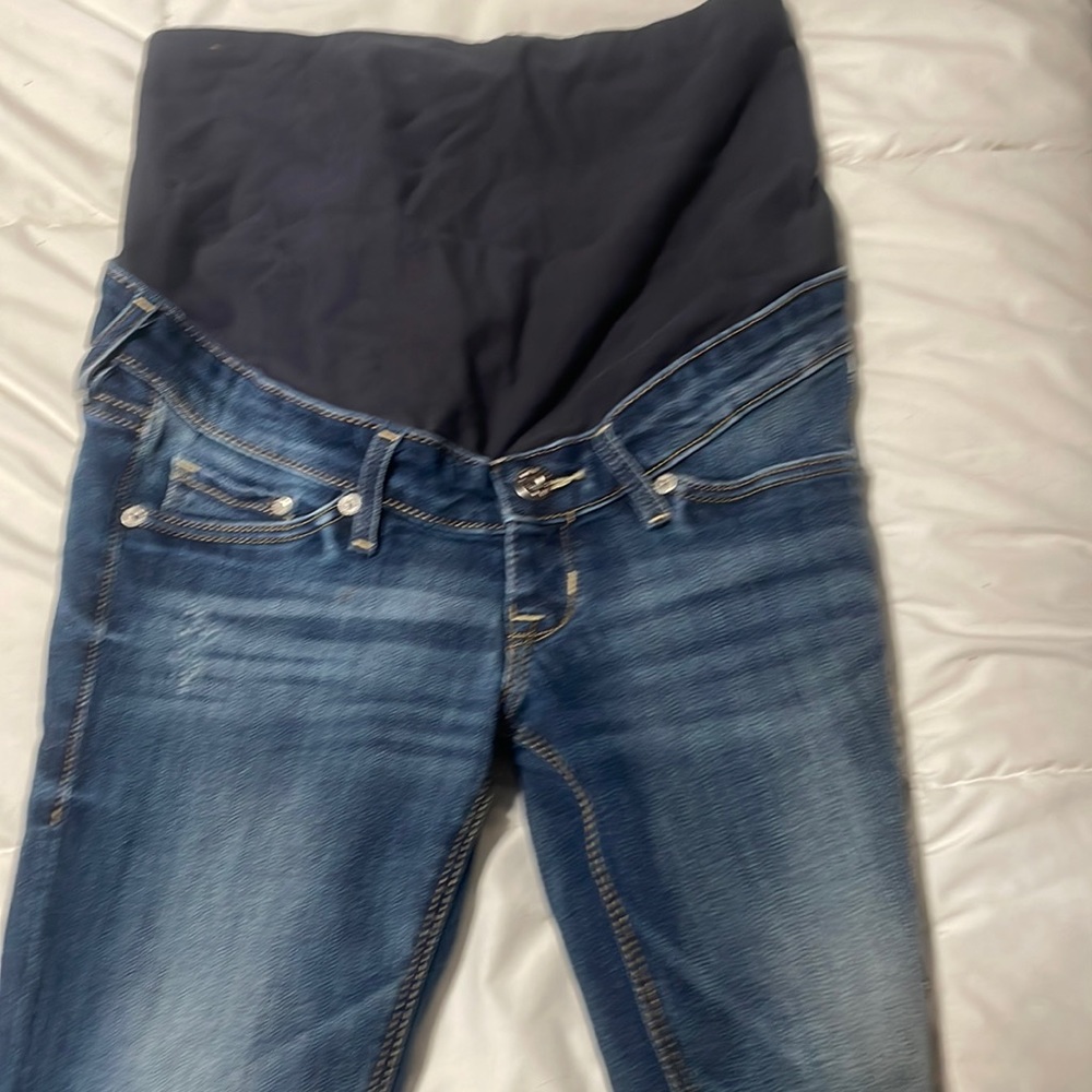 Size 4 Mama skinny high rise